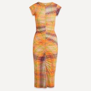 Paloma wool campo Orange print dress